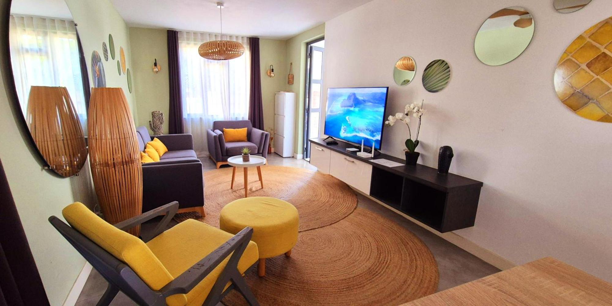 Sweet Beach Apt-Pool, Terrace, Ground Floor, Few Steps From Beach! Flic-en-Flacq Eksteriør billede